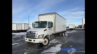 WHITE 2019 HINO 268A Fond du Lac WI - Kriete Truck Centers (Company) | Stock Number: H73602U