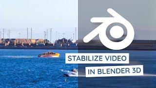 Stabilize Video In Blender