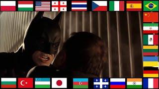 "I AM BATMAN" in different languages