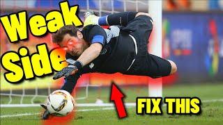 Dive On Your Weak Side As A Goalkeeper - Goalkeeper Tips & Tutorial - Goalkeeper Diving Tips