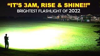 2022's Brightest Flashlight in the World - IMALENT MS18 - 100,000 lumens