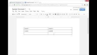 How to Make Table Borders Invisible in Google Docs : Google User Tips