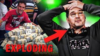 Phil Hellmuth BLOW UPS When He Lost to n00bs