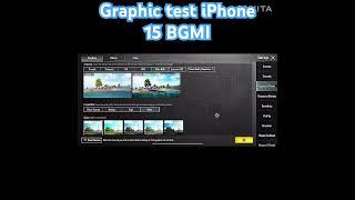 iPhone 15 bgmi graphic test , iPhone 15 90 fps test, gaming review #bgmi #pubg #ios #iphone15 #90fps