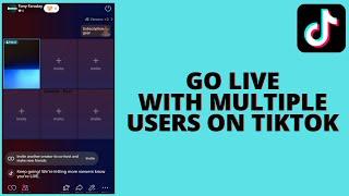 Use Multi Guest Layout On Tiktok Live