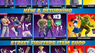 NEW Updated & Returning Street Fighters Item Shop(Chun-li, Ryu, Cammy, Guile, Sakura & Blanka)