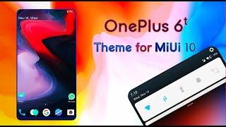 OnePlus 6t theme for MiUi 10 | hydrogen / oxygen Os theme for MiUi 10 | Compatible With MiUi 10 | NH