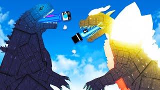 We Get Eaten by Space Godzilla in People Playground Together Multiplayer!