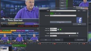 Stream to Facebook Live from vMix? - Yes, New vMix 17 Feature