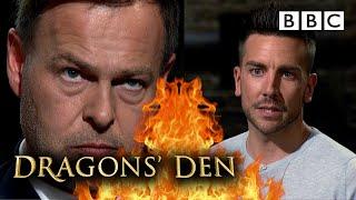 Dragons swoop over ‘flawless' men’s makeup biz | Dragons' Den - BBC