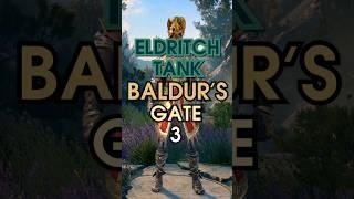 a ELDRITCH TANK build for Baldur's Gate 3 in 1min #shorts #baldursgate3
