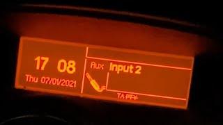 Citroen Peugeot How to Activate AUX On Radio Using Autel