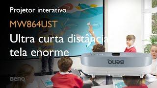 Transforme a sala de aula em um ambiente inovador com o projetor BenQ MW864UST - Projetores BenQ DLP