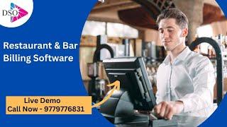 DSO Restaurant and Bar Management Software | Free Demo
