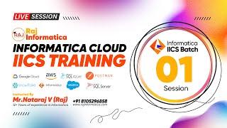 Informatica Intelligent Cloud Services (IICS) Class 01 Online | Informatica Cloud | Batch-1 | IDMC