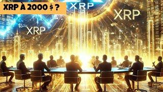  XRP À 2000 $ ? ILS NE VEULENT PAS QUE TU Y CROIES, MAIS CE SCÉNARIO SE PRÉPARE ! 