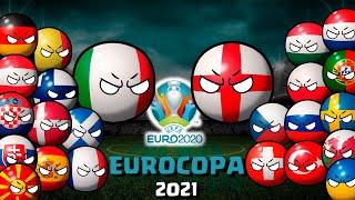 así fue la EUROCOPA 2020| countryballs