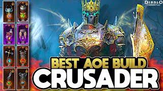 Best PvE Area Damage Crusader Build in Diablo Immortal