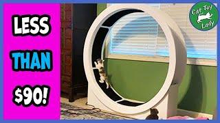 Best DIY Cat Running Wheel, Not Made From Wood!