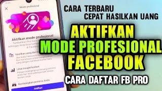 Terbaru‼️ Cara Daftar Facebook Profesional - Aktifkan mode profesional facebook