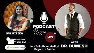 Podcast Russia-Russian Education System | #mbbsinrussia | Acchawalacollege | @emu_studyabroad