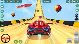 Super  Crazy Mega ramp GT Racing - Impossible Car Racing Simulator Android Gameplay