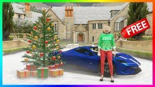 GTA 5 Online Festive Surprise 2019 Christmas DLC Update - SNOW IS HERE! FREE Money & MORE! (GTA 5)