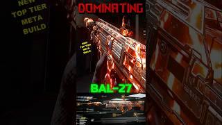 This BUFFED *BAL 27* Build is DOMINATING  | Best Class Setup | META | MW3 | COD WARZONE #shorts