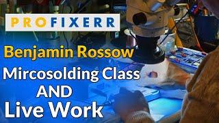 Gadget Repair Expo, Benjamin Rossow Mircosolding Class