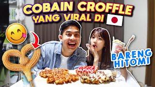 AKHIRNYA COBAIN CROFFLE VIRAL DI JEPANG!| VLOG JEROME & HITOMI