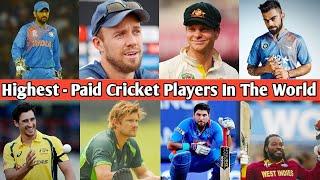 Top 10 Highest - Paid Cricket Player In The World 2020