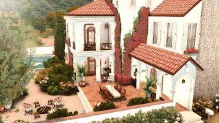 Spanish Villa / The Sims 4 / no cc / stop motion