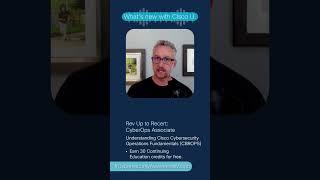 Rev Up to Recert: #CyberOps Associate #Free training on #CiscoU
