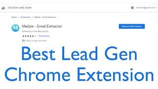 Mailsie  - AI Email Extractor Chrome Extension -  Tutorial