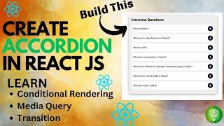 Master Your React Skills: Build an Accordion Component and Ace Your Next Interview!