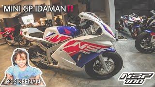 REVIEW & TEST RIDE HONDA NSF 100, MOTOR GP VERSI MINI!