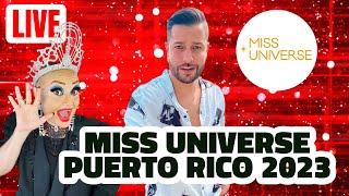  LIVE MISS UNIVERSE PUERTO RICO 2023 CON JOHN ALICEA #missuniversepuertorico2023