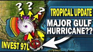 Tropical Update, Major Gulf Hurricane Late Week From Invest 97L Western Caribbean Update!