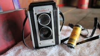 How to modify 120 film for 620 use! Film modified and loaded into vintage Kodak camera