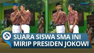 FAKTA Video Viral Siswa SMA di Berau Bisa Tirukan Suara Presiden Jokowi, Pihak Sekolah: Dia Ngefans