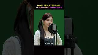 Red Velvet Killing Voice Most Replayed Part