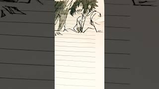 Drawing sasuke