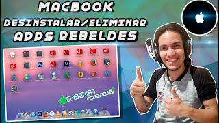 Cómo  desinstalar aplicaciones de la MACBOOK que no se dejan desinstalar Eliminar aplicaciones Mac