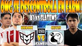 HEROIC VS CUYES BO3[GAME 2]K1 HECTOR, SCOFIELD VS MNZ, SLATEMS - ELITE LEAGUE SEASON 2 - DOTA 2- ESB