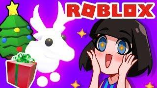 БЕЛЫЙ ОЛЕНЬ на Новый Год в ROBLOX Adopt me - Новогодний Эвент в РОБЛОКС Адопт МИ