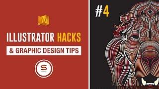 ADOBE ILLUSTRATOR USEFUL HACKS #4 | Super Shortcuts For Illustrator 2017 - 𝕴𝖑𝖑𝖚𝖘𝖙𝖗𝖆𝖙𝖔𝖗