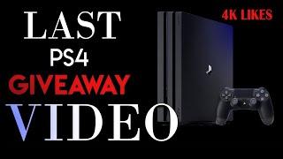 Last PS4 Free Giveaway Video| Sams World | Vlog   