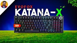 EvoFox Katana-X Mechanical Gaming Keyboard Review | Best Mechanical Keyboard under 2000 in 2024