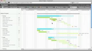 Gantt Chart Dependencies in TeamGantt