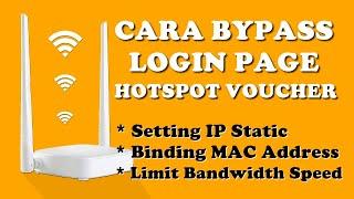 Setting IP Static (Binding) & Limit Speed di Tenda N301 (Mode WISP Client)
